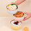 Moderner, isolierter Futternapf von Kitchenwares.-Rosa 6