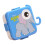 Lunch Box with Separate Compartments Cartoon-blue elephant 1