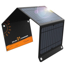 Alta conversão solar, ampla compatibilidade com fontes de alimentação de emergência e carregador solar portátil para necessidades de