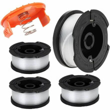 Effizienz-Trimmset, kompatibel mit Black & Decker Trimmern mit automatischem Fadenvorschub, hochwertiges Material für nahtlose Schnitte,