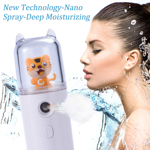 Επαναφορτιζόμενος Nano Facial Mister, λειτουργία επανόρθωσης με μίνι ψεκαστήρα από υλικό 2