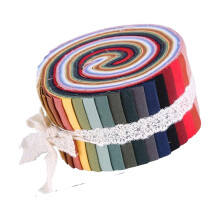 Fabric Strips for Crafting Sewing Colorful Cotton Fabric-Burlap