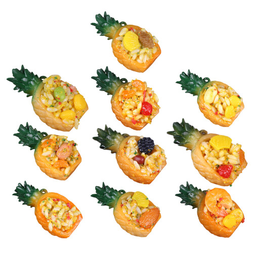 Simulation Ananas-gebratener Reis-Modell,-Edamame-Mais 02 1