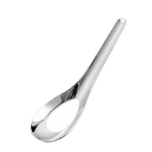 6 Pack Soup Spoons 304Stainless Steel Spoon-true color large
