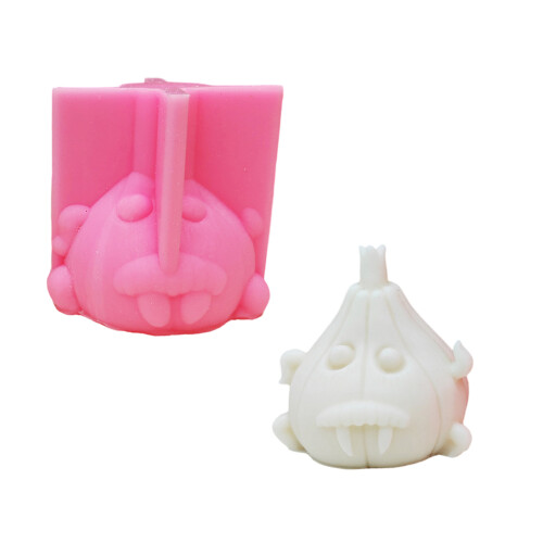 Candle Mould Silicone Mould Candle Making-garlic ghost