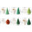 Tannenzapfen-Kerzenformen, Weihnachtsbaum, Silikonform,-1 2