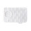 Silicone Sink Protecting Mat with Soap Dish Drip Catch-White 1 1