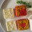 Mooncakes Mold ABS Pastries Mould Hand Pressed Cookie Stamp for 5