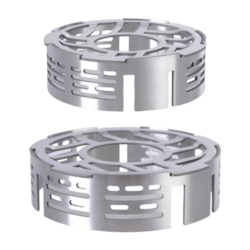 Metal Windshield Rings Camping Cookware Accessory for Single-S 1