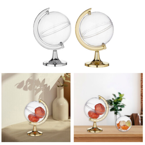 12pcs Elegant Mini Globe Candy Jar Suitable For Parties-Gold 2