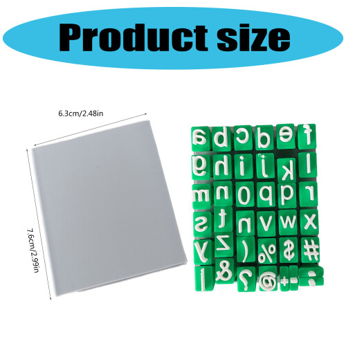 Educational Letter Stamper Lowercase/Uppercase Letter-Style B 2