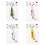 Sewing Scissors Small Scissors with Lanyard Necklace &-White 2