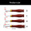 Leather Edging Groover Leather Edging Creasing Tool-2.0mm 4