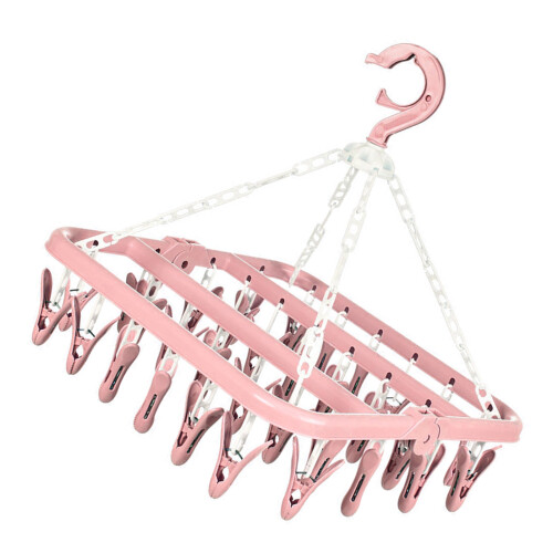 32 Clip Folding Kleiderbügel 360 Grad Rotation 1