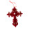 Handcrafted Holiday Tree Decoration Bright Plastic-as picture 1