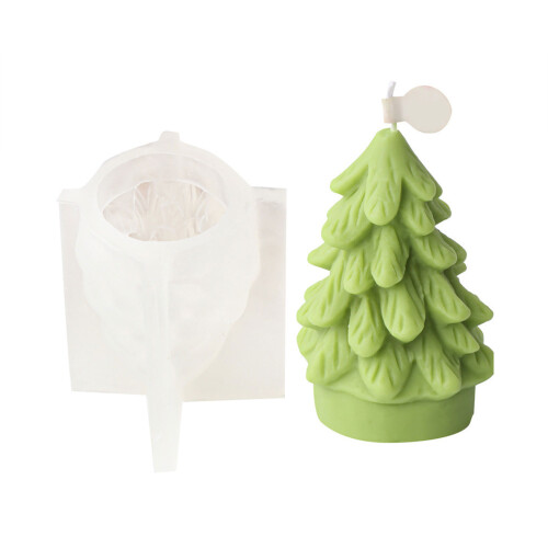 Weihnachtsbaum-Kerzenformen, Duftkerzenformen,-6