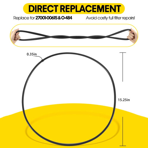 High Temperature Resistant Pool Filter O Rings 27001-0061S O-484 1