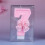 Pink Birthday Number Candle Features Decoration Celebration-7 4