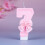 Pink Birthday Number Candle Features Decoration Celebration-7 6