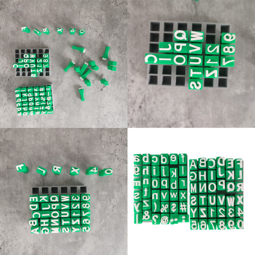 Educational Letter Stamper Uppercase Lowercase Letter-Style A 1
