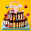 Pink Birthday Number Candle Features Decoration Celebration-7 7