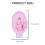 Pink Birthday Number Candle Features Decoration Celebration-7 3
