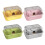 High Visibility Pet Cage Detachable Hamsters Cage with-Yellow 2