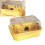 High Visibility Pet Cage Detachable Hamsters Cage with-Yellow 3