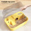 High Visibility Pet Cage Detachable Hamsters Cage with-Yellow 7