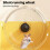 High Visibility Pet Cage Detachable Hamsters Cage with-Yellow 6