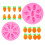 Small Carrots Molds Silicone Molds Chocolate Molds for Cake-1 2