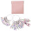 10Pcs Number Beads Knitting Locking Marker with Knitting-Pink 1