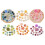 42Pcs  Artificial Flower Small Flower Buds For-   pink system 2