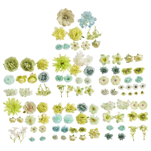 40/61Pcs Artificial Flower Buds For Craft 4-10cm Small-Style 1 1
