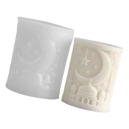 Reusable Heatproof Moon Phase Candle Making Mold Premium-5445