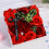 Artificial Rose Flower Container Storage Case Jewelry Box-Pink 6