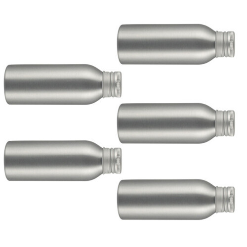5 Stuks Aluminium Efficiënte Waterflessen Verzegeld-100 ml