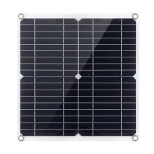 12W18V monokristallin kisel flexibel solpanel, högeffektiv modul för mångsidig utomhusbruk