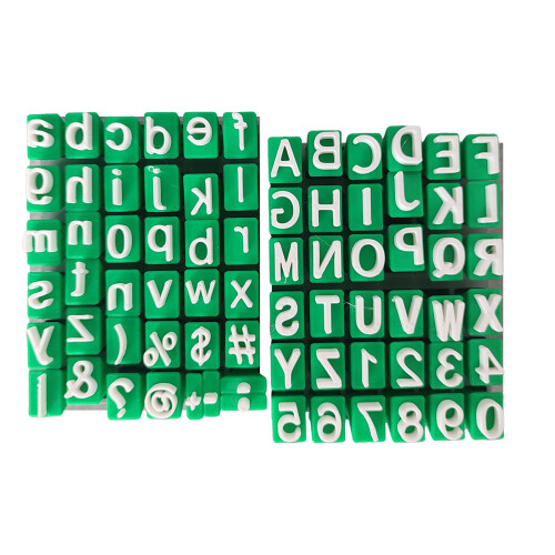 Kids Letter Stamper Plastic Lowercase/Uppercase Letter-Style C