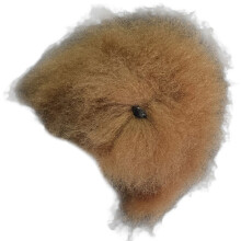 Synthetische vezels Pet Grooming Training Haar-haar bruin