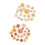 42Pieces Artificial Flower Buds For Weddings-Yellow system 1