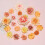42Pieces Artificial Flower Buds For Weddings-Yellow system 7