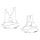 Modern Acrylic Cutter Holder With Secure Slot Design-Clear 1