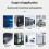 Functional 3000RPM Cooling Blower With 25cm Cable For Reducing 5