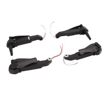 Dronearmer med propeller for RC Quadcopter, reservedeler til RC Quadcopter, motorarmmontering kompatibel med E88E88MAX E525P1-modeller, modulær