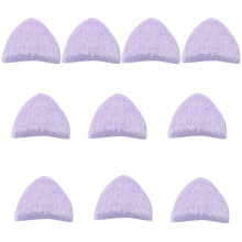 10Pcs Furry Animal Ear Appliques for Sewing Craft-Purple