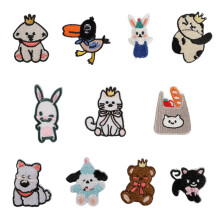 11 Pcs Cartoon Cats Embroidered Patches Iron On Patches-11 sets