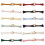 Boutons Cheongsam traditionnels, 10-Perles de feuille d'or 2 2