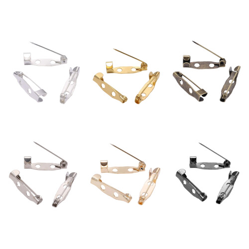 50st brochespelden multifunctionele-KC Goud 30mm 1
