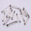 50st brochespelden multifunctionele-KC Goud 30mm 6